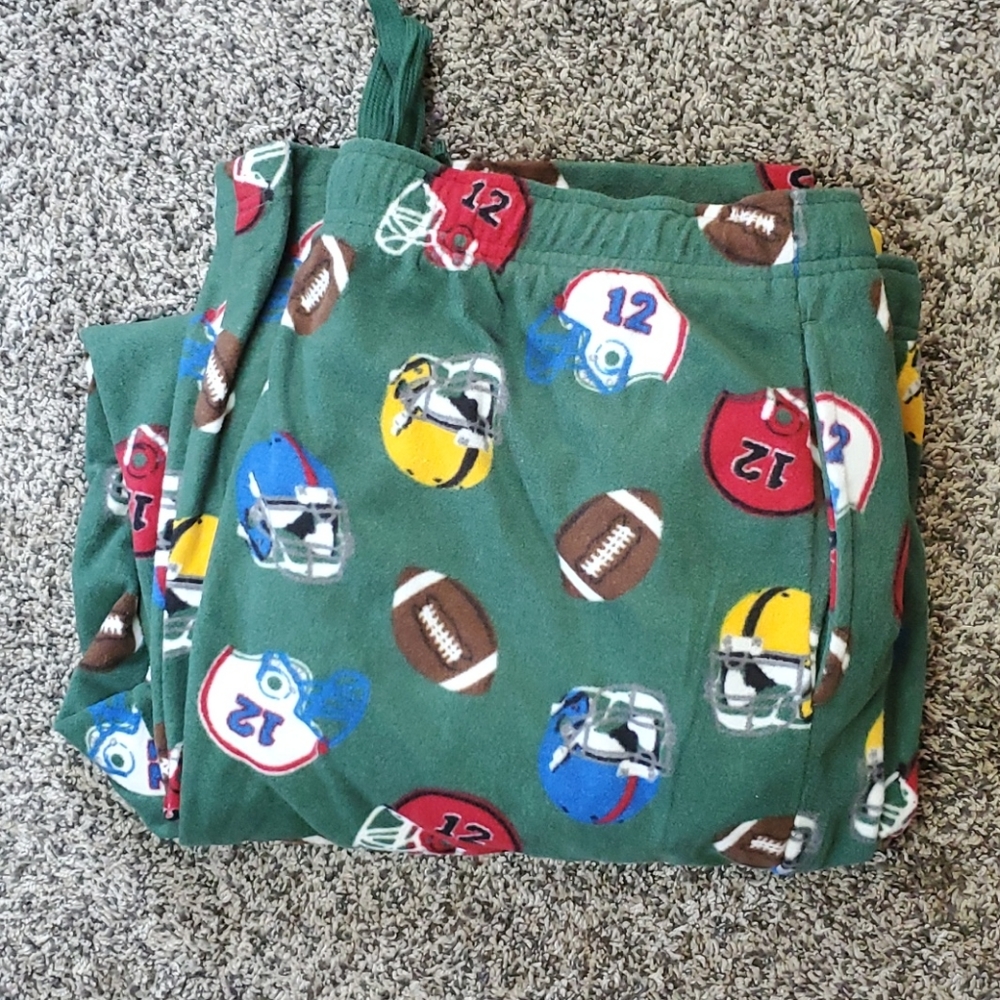 Croft & Barrow football pajama pants size XL